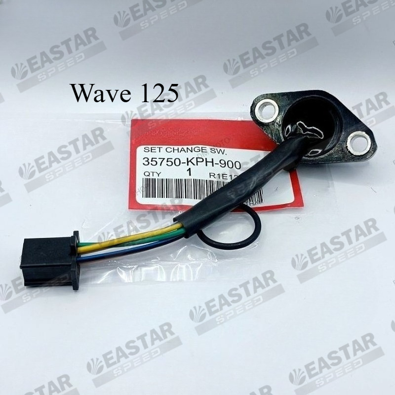KPH Neutral Sensor Gear Switch Wave 125 Gear Indicator Fix ปลั๊กสีขาว 35750-KPH-900