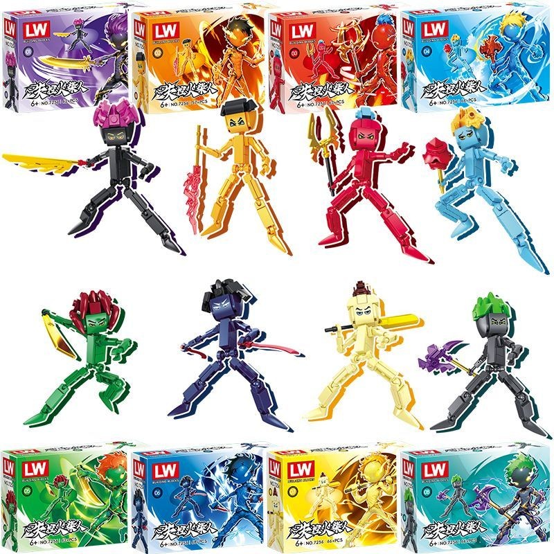 เข้ากันได้กับ Lego League Chai Man เข้ากันได้กับ Lego Storm Chai Man League Super Action Man20251014