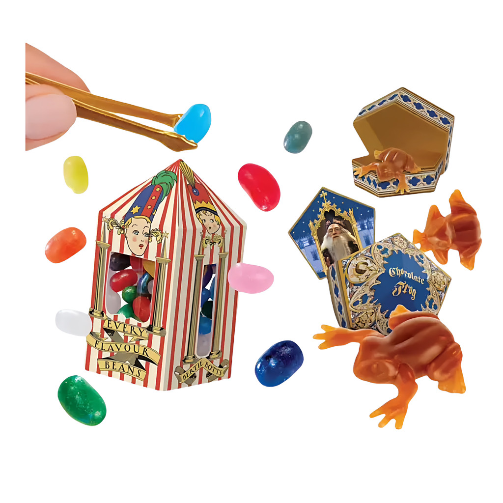 เซอร์ไพรส์อันแสนวิเศษ! Miniverse Harry Potter DIY Candy Ball, ยืนยันอาหารจิ๋วและยาเล่นชุดสําหรับนักส