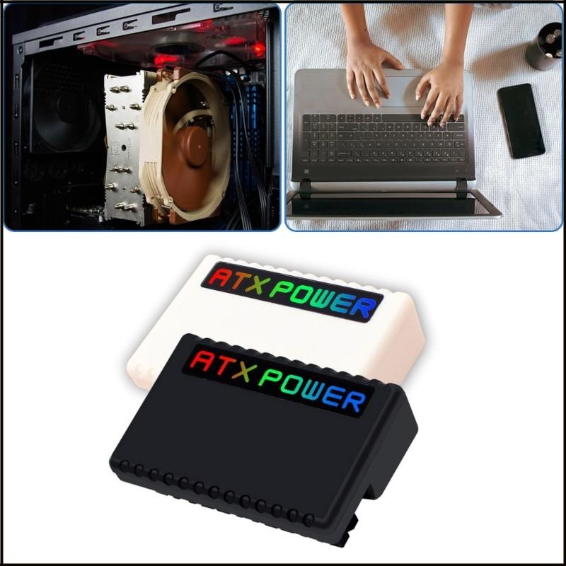 BETT 24Pin Female To Male Power Adapter พร้อมไฟ 90 องศา Bend และ ARGB สําหรับผู้ที่ชื่นชอบคอมพิวเตอร