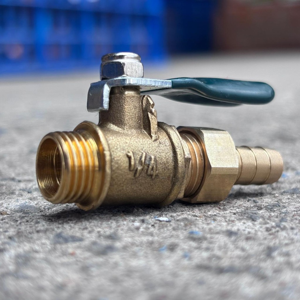 Onda Ball Valve Compressor 1/4" Onda / Stop Valve Compressor Brass Onda