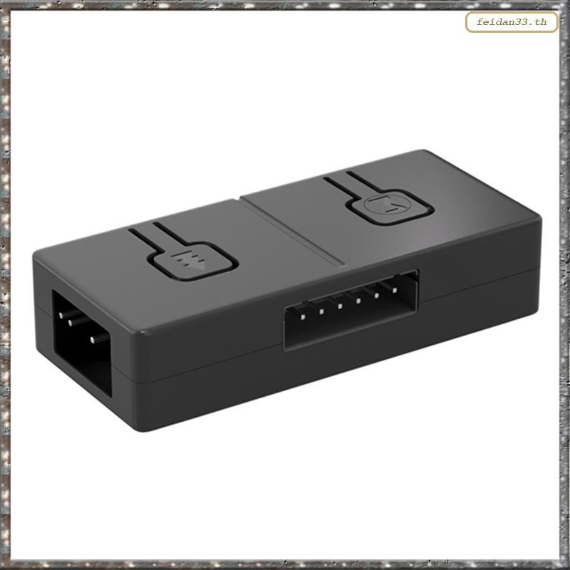 [LJ] 5V 3Pin ARGB ถึง 12V 4 Pin RGB Converter 5V/3pin ADD-RGB ถึง 12V/4PIN อะแดปเตอร์ 5V 3pin คู่มือ
