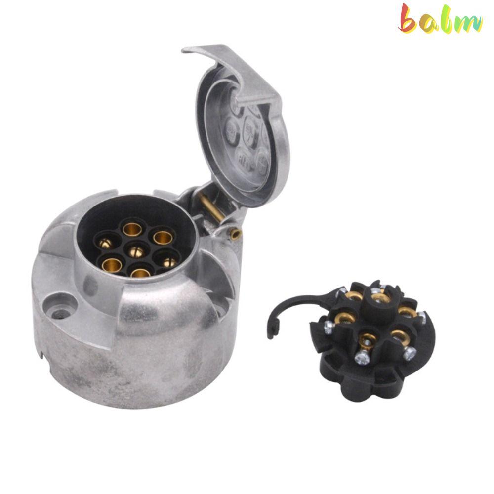 BALM 7-Pin Connector 12V Towbar Supply Heavy-Duty Trailer Connectors อะแดปเตอร์