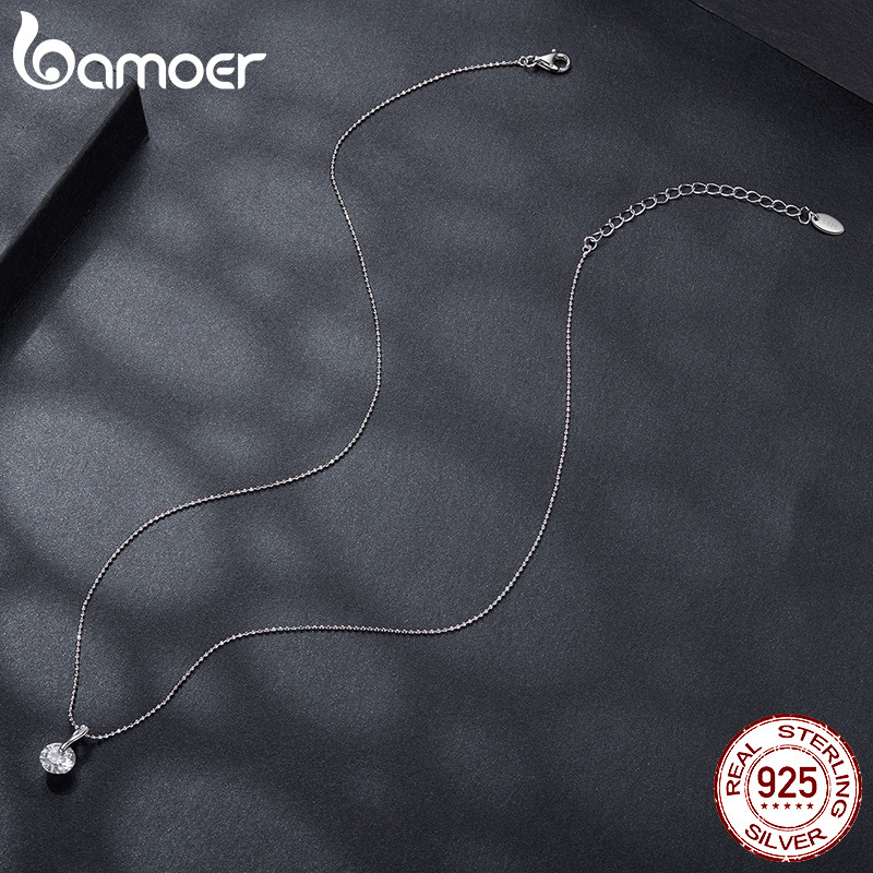 สร้อยคอกะรัตเงินแท้ 925 มอยซาไนต์ ของขวัญพิเศษสำหรับเธอ - รูปที่ 3