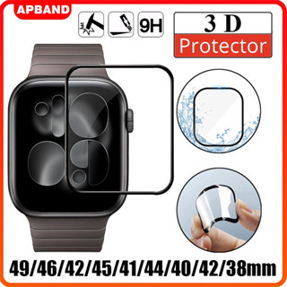 ฟิล์มกันรอยหน้าจอ 3D กันน้ํา สําหรับ Apple Watch 49 มม.46มม.…