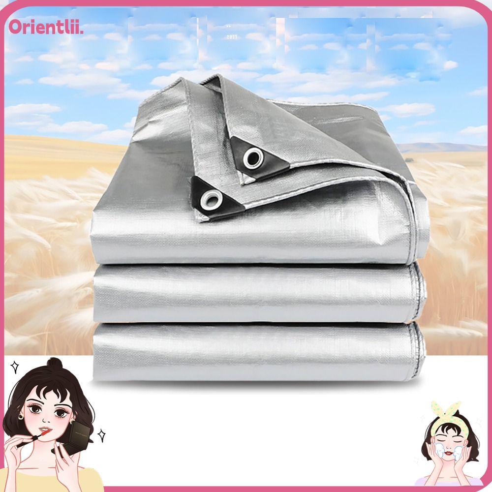 ORIENTTK ผ้ากันฝน,เต็นท์แคมป์ปิ้ง 2mX3m ผ้าใบกันน้ํา PE,ผ้ากันน้ํา Sun Shade เฟอร์นิเจอร์ฝาครอบเรือร