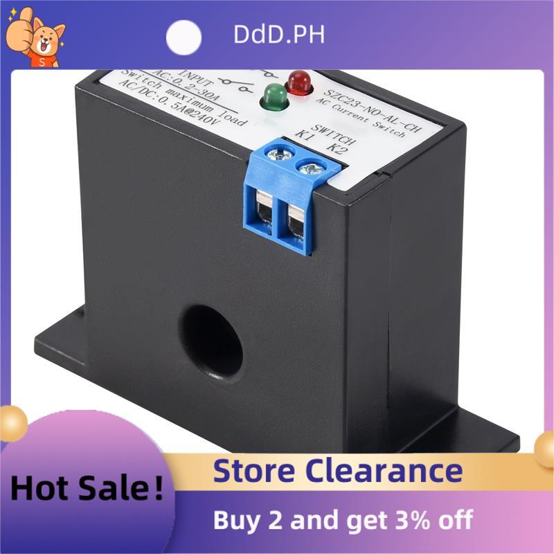 Current Mutual Induction Switch SZC23-NO-AL-CH ปกติเปิด Current Detection SWITCH สําหรับ AC Current 