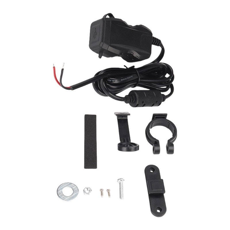Niki Global 40W Fast อุปกรณ์สําหรับรถจักรยานยนต์ 12V 24V To USB 5V พร้อม Impermeable Plan หลายอุปกรณ