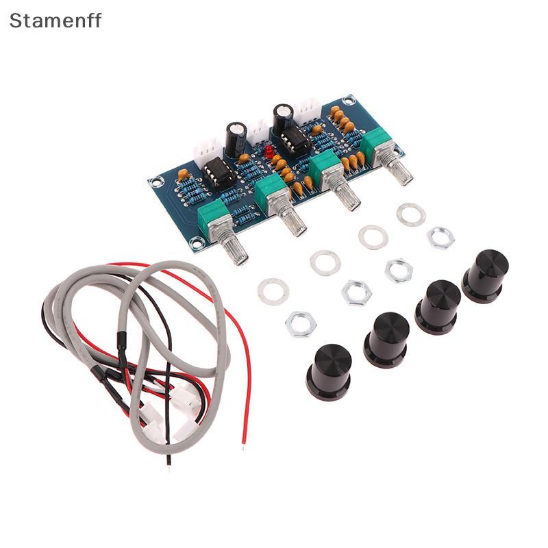 XH-A901 NE5532 Tone Board Preamp Pre-amp พร้อม Treble Bass Volume Adjustment Pre-amplifier Tone Controller