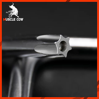 MUSCLE COW ประแจแอลหกเหลี่ยม 9 ตัวชุด เหล็ก CR-V ทนทาน เลือกได้หลายหัว (หัวตรง, หัวบอล, หัวดาวมีรู) ใช้งานมืออาชีพ