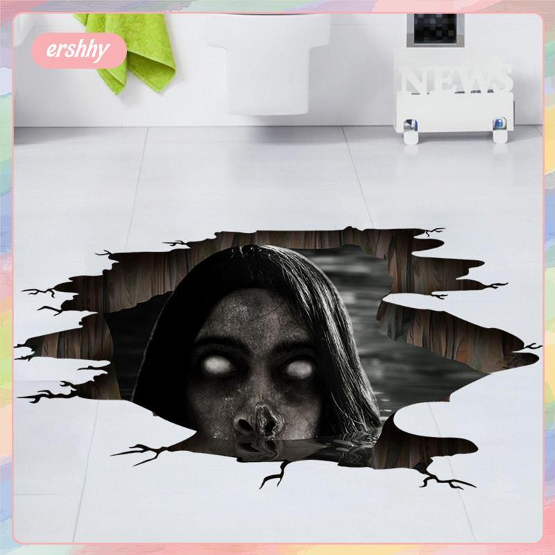 สติ๊กเกอร์ติดผนังฮาโลวีน PVC Wall Art แบบ.Window Clings