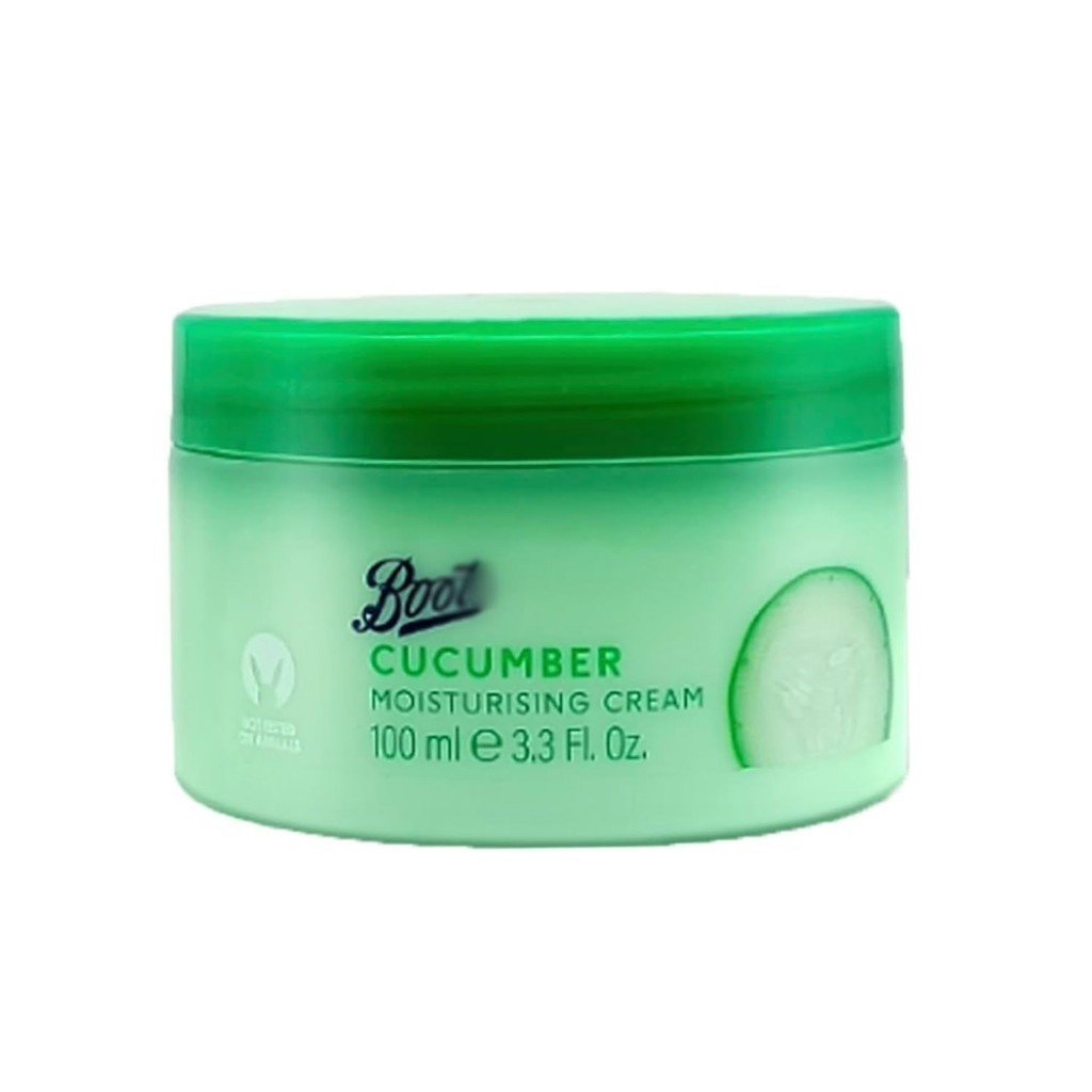 Boots Cucumber Moisturizing Cream Hydrating And Nourishing Cream, 100ml