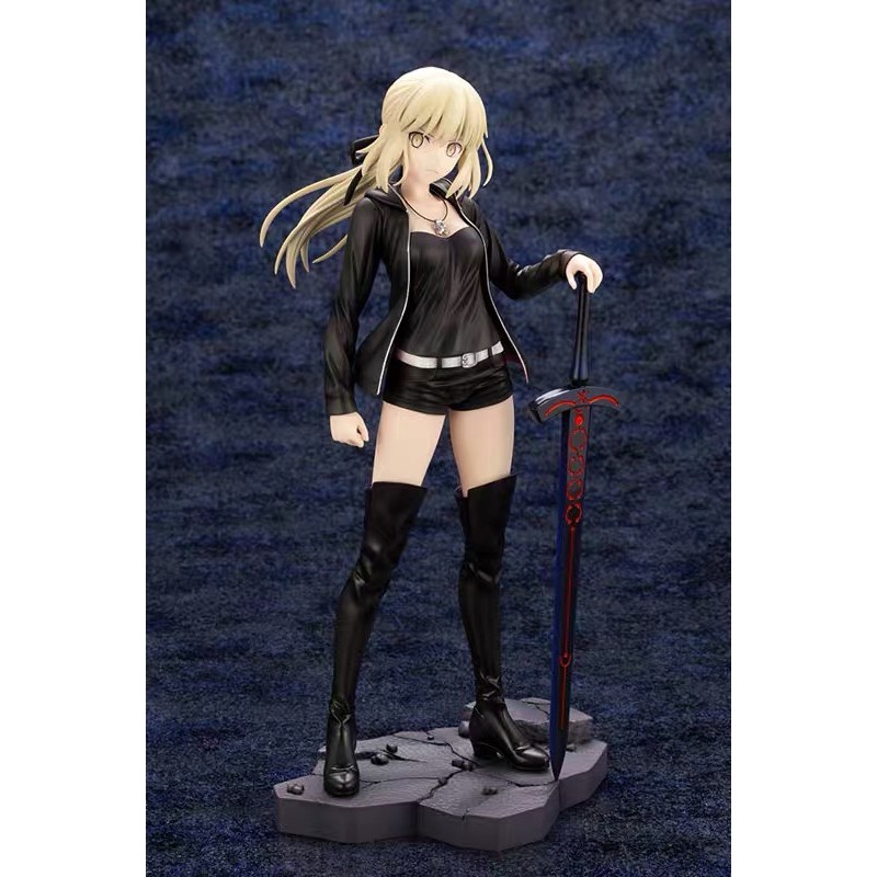 คลังสินค้าพร้อมทํามือ Kotobukiya Black Saber Arturia Shinjuku บริการส่วนตัว FATE FGO