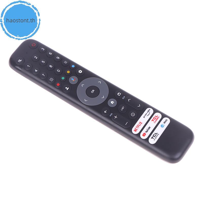 Hastont 1 ชิ้น RC833 GUB1 ใหม่เสียงรีโมทคอนโทรลสําหรับ TCL QLED สมาร์ททีวี 50 55 65 75C645 P745 C745
