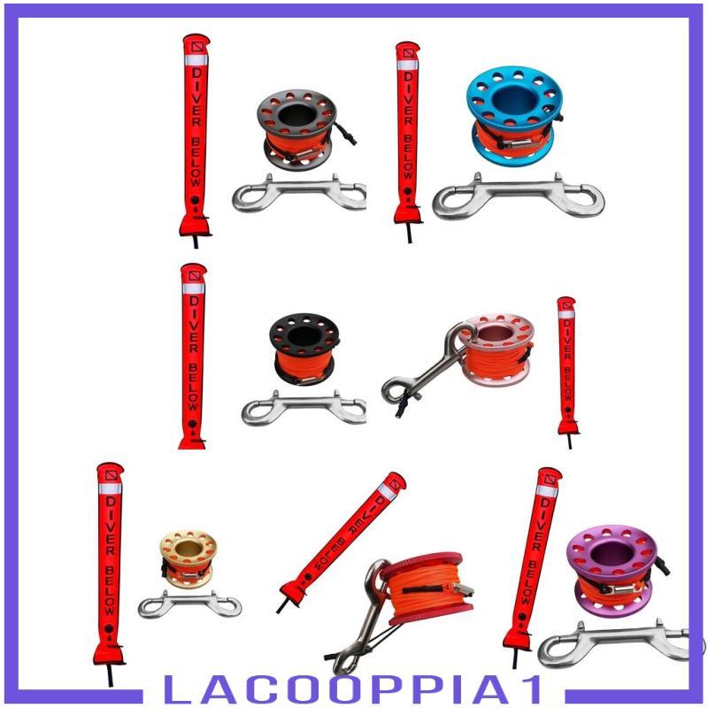 หลอดสัญญาณทุ่น Scuba SMB และ Dive Reel สีต่างๆ เพื่อความปลอดภัยในการดำน้ำ