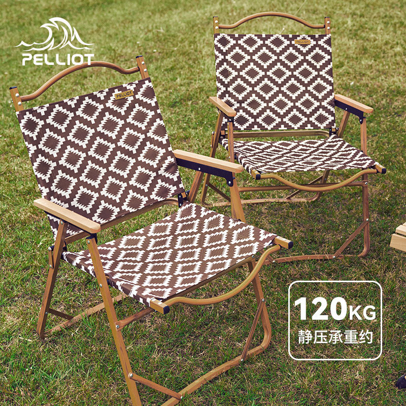 [Tong Liya สิ้นสุด] Bosh and pelliot Outdoor Camping Kermit Chair เก้าอี้พับอลูมิเนียม