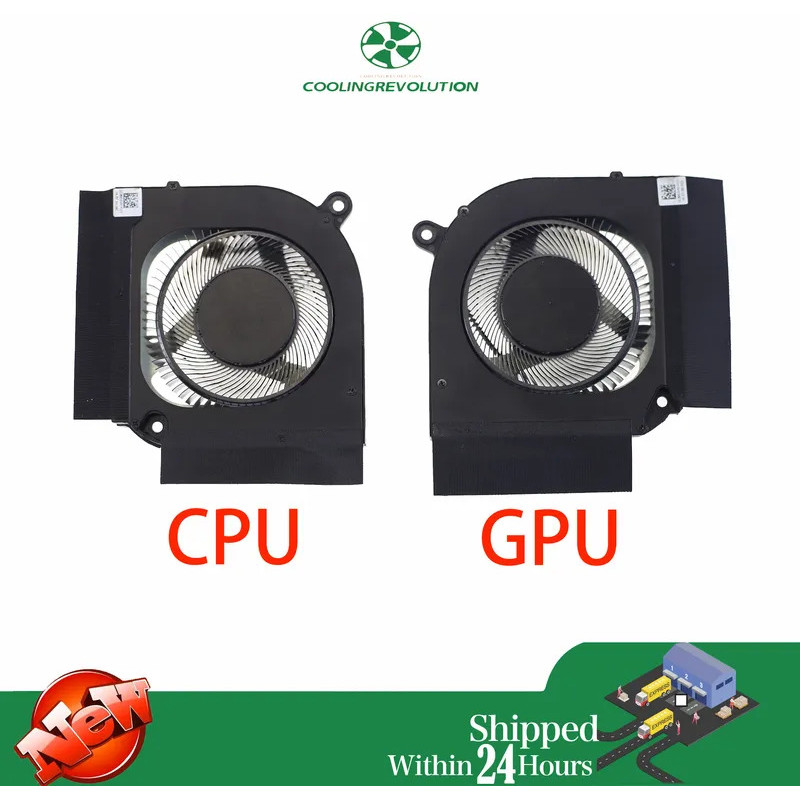 แล็ปท็อป CPU GPU พัดลมระบายความร้อน DC12V 1A 4Pin สําหรับ ACER NITRO 5 N22C1 AN515-58-51R3 AN515-58