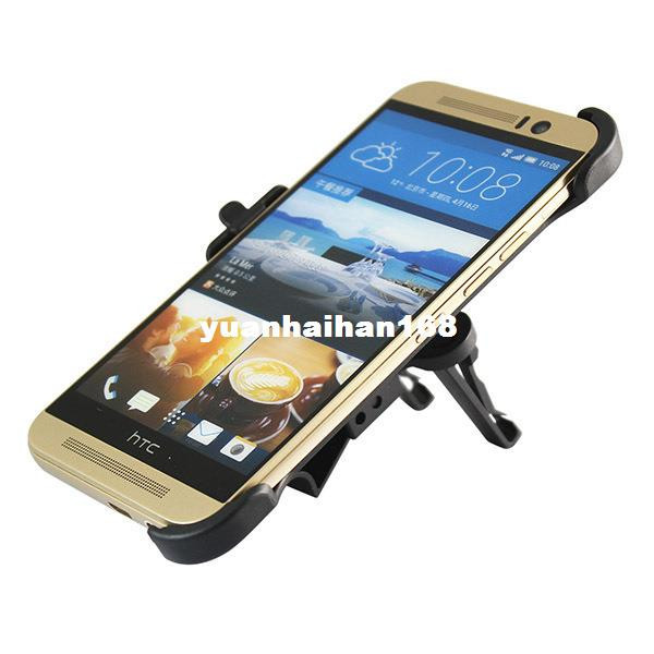 Mini Plug Auto Air Condition Car Mobile Phone Holder for HTC