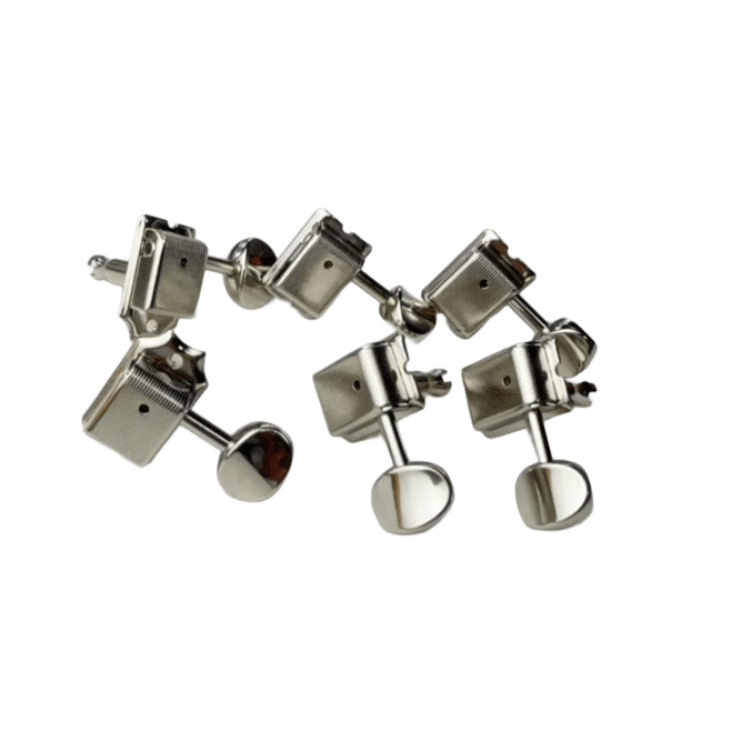 GOTOH SD91-05M Kluson Vintage 6-In-Line กีตาร์ไฟฟ้าหัวเครื่องจูนเนอร์ชุด