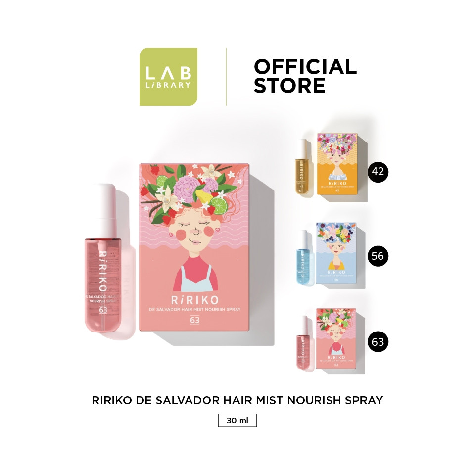 RIRIKO DE SALVADOR HAIR MIST NURISH SPRAY - สเปรย์น้ําหอมดูแลเส้นผม