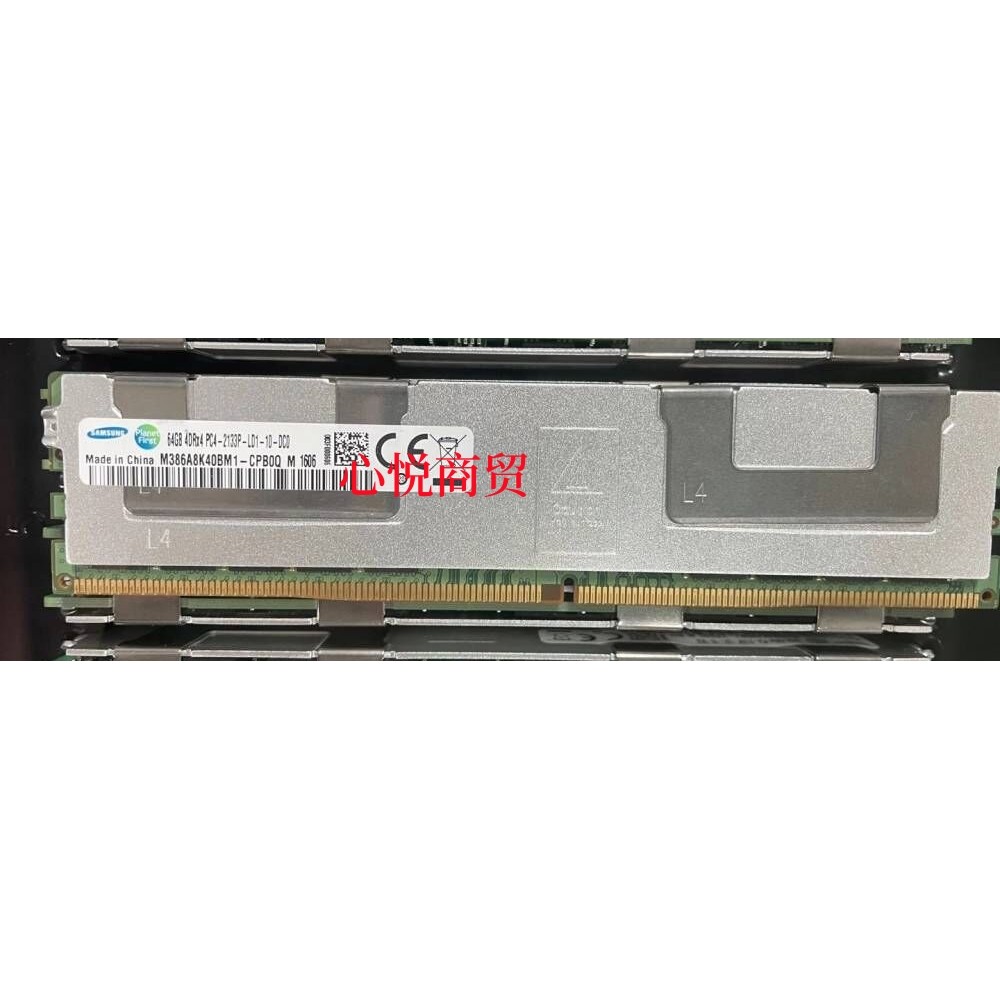Samsung 64G 4DRX4 DDR4 2133 ECC REG หน่วยความจําเซิร์ฟเวอร์ M386A8K40BM1-CPB0Q