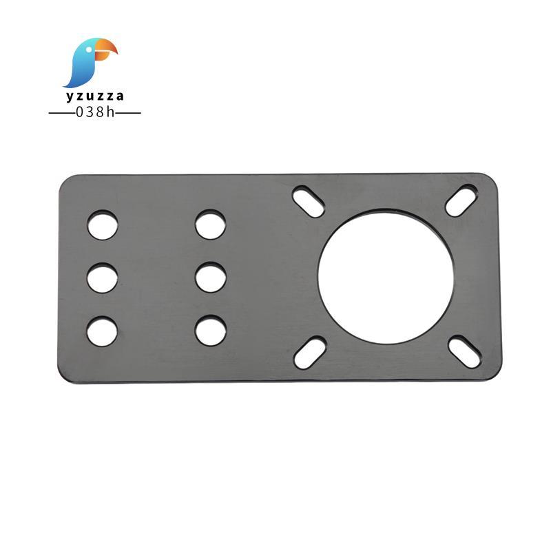 [ส่วนลด Y3]เครื่องพิมพ์ 3D - อลูมิเนียม Nema 17 Stepper Motor Mount Plate สําหรับเครื่อง CNC 3D เครื