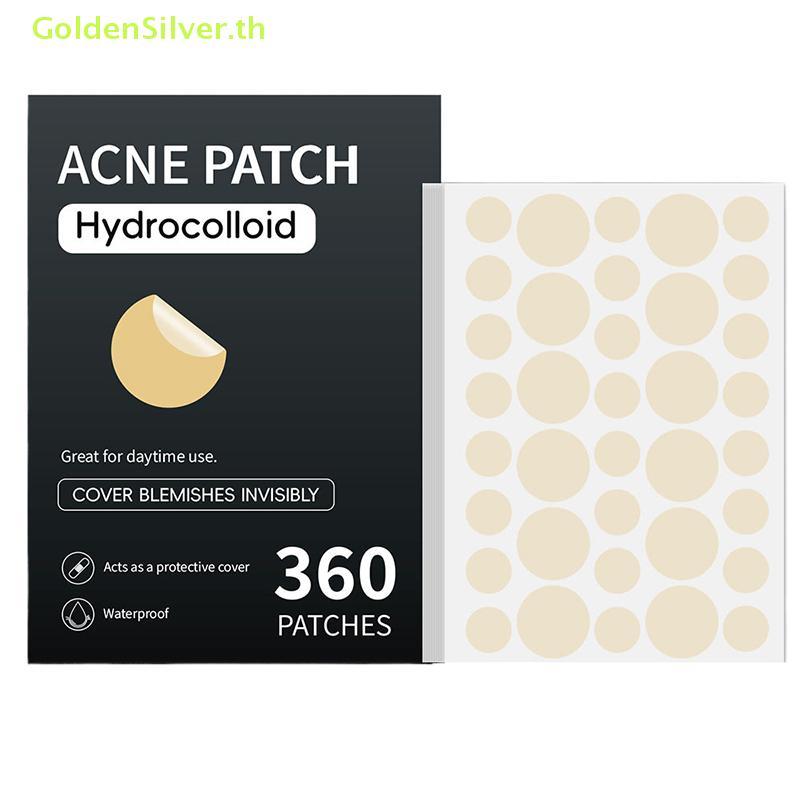 GoldenSilver 360PCS สิว Patch สิวที่มองไม่เห็น Skin Care สติกเกอร์คอนซีลเลอร์ Face Spot เครื่องมือแต