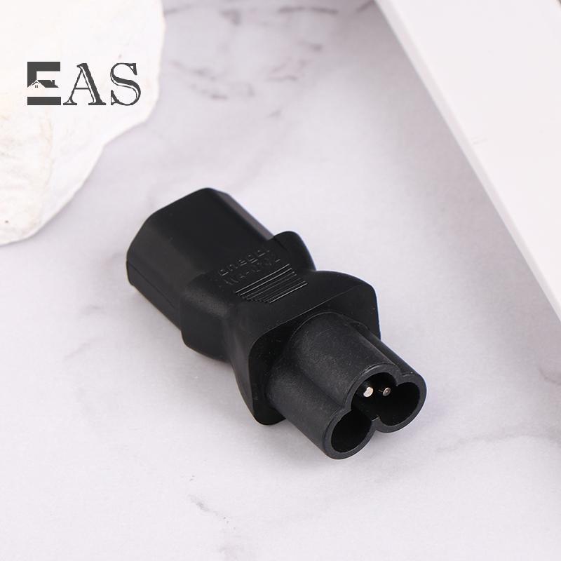 [EA] 1 PC AC Power Socket Adapter IEC320 3-Pin C13 หญิงถึง C6 ชายปลั๊ก AC Power Adapter ซ็อกเก็ตไฟฟ้
