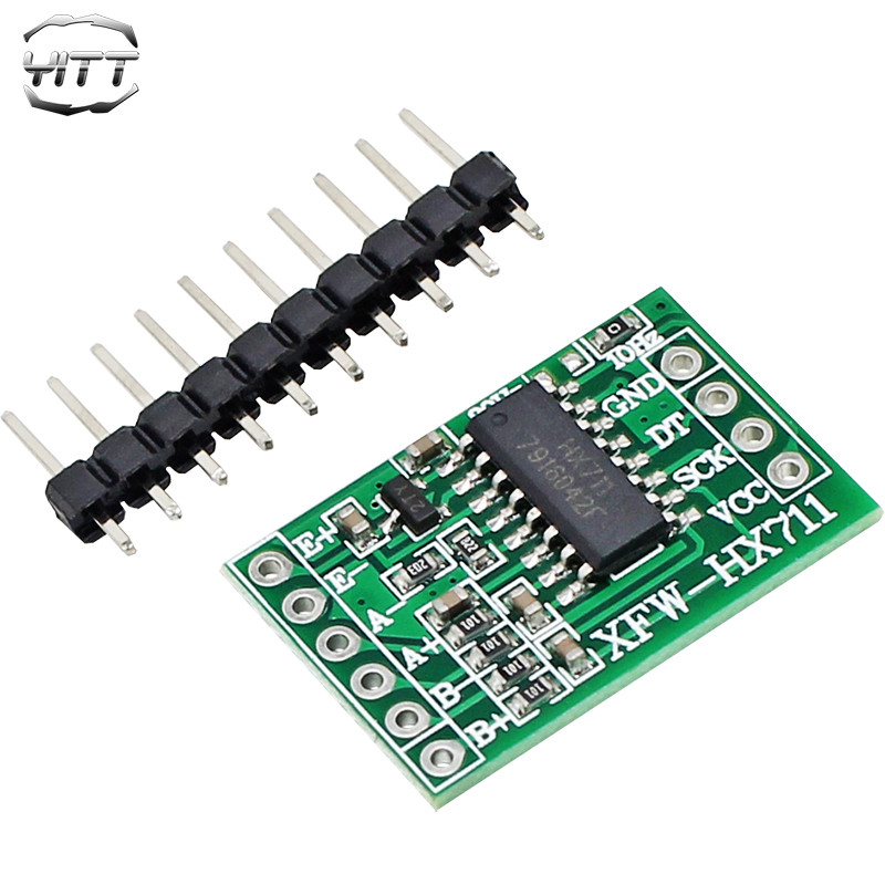 HX711โมดูลโมดูล/เซ็นเซอร์เชื่อมเฉพาะ 24 บิตโมดูล AD ความแม่นยําเซ็นเซอร์ความดันโหลด