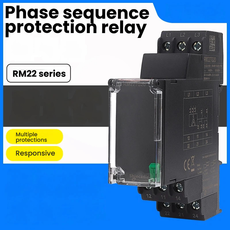 Hong Kong Schneider Phase Sequence Protector รีเลย์ RM22TG20 Missing Phase RM22TR33 ลําดับเฟสการตรวจ