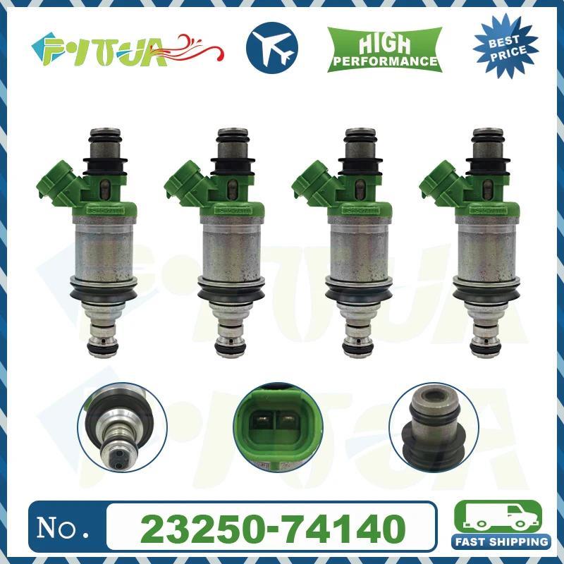 4pcs หัวฉีดน้ํามันเชื้อเพลิง 23250-7140 23209-74140 สําหรับ TOYOTA CELICA / CAMRY / SOLARA / RAV4 2.