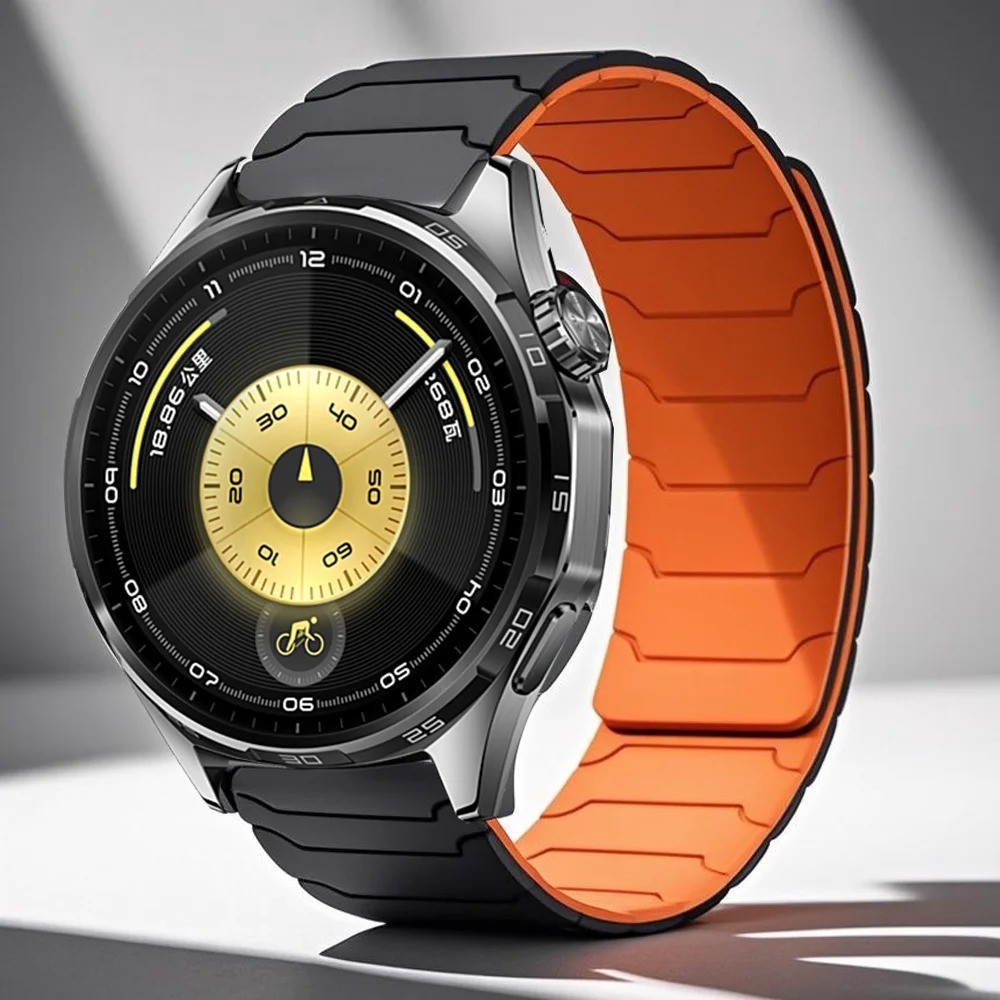 18/20/22 มม.สายแม่เหล็กสําหรับ Huawei Watch GT6/5/4 Pro 46 มม.41 มม.สร้อยข้อมือสําหรับ Galaxy Watch 7 6 5 4