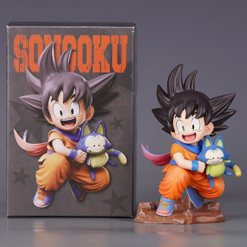 ตุ๊กตารูปเครื่องประดับจอแสดงผลรูป Q รุ่น Goku Dragon Ball อินเทรนด์เล่นมิติ Series อะนิเมะตารางจับคู