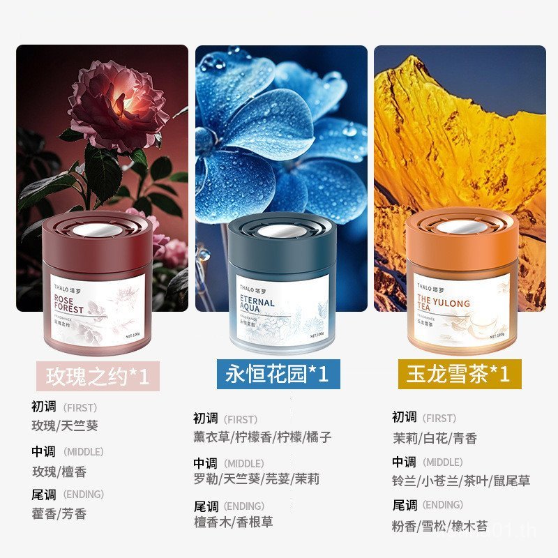 RBF0 พร้อมสต็อก Daifa รถน้ํามันหอมระเหยที่นั่งประเภท Fire-Free Aromatherapy ครีมหรูหราขั้นสูงทนทานกร