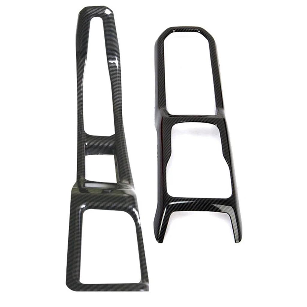 รถเกียร์แผง Handbrake ฝาครอบ Shift แผง Trim 4 ล้อถ้วยผู้ถืออุปกรณ์ตกแต่งสําหรับ 18 + JL Wrangler B