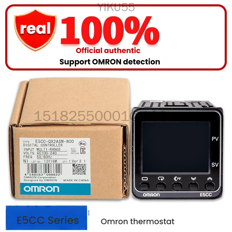 เทอร์โมสตัท Omron E5CC-QX2ASM-800 RX2ASM CX2ASM QX2DSM-801 804