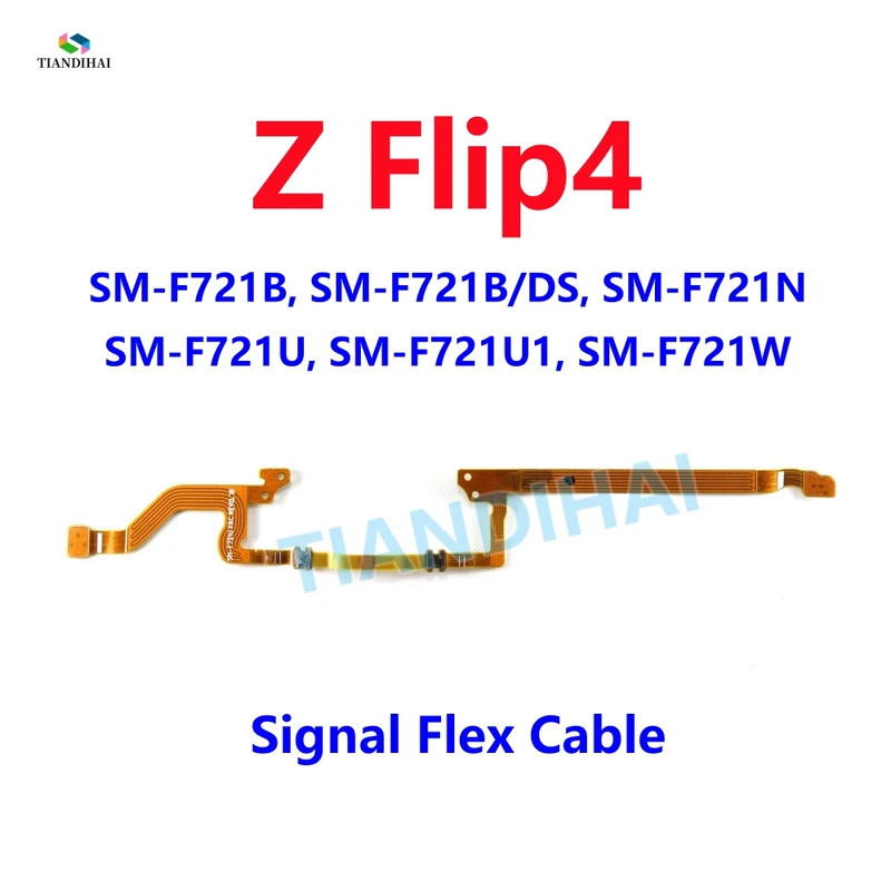 สําหรับ Samsung Galaxy Z Flip4 F721B F721B/DS F721U F721N สัญญาณเสาอากาศหลักเมนบอร์ดเชื่อมต่อ Flex ส