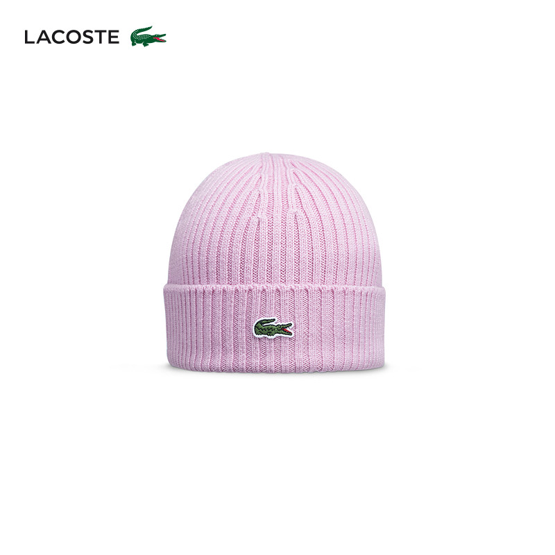 Lacoste หมวกแฟชั่น สำหรับทุกเพศ ทําจากผ้าขนสัตว์ถัก สไตล์คูลๆ