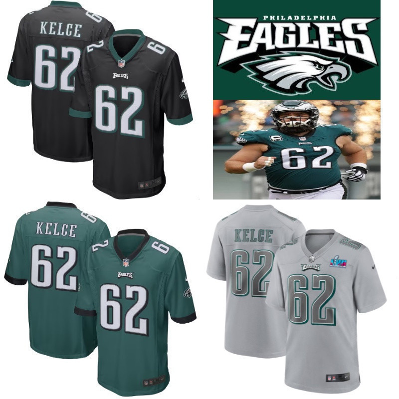 เสื้อแจ็คเก็ต Philadelphia Eagles ของ Jason Kelce