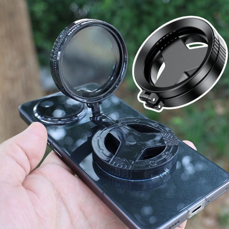 Anti Deformation Polarizing Filter Magnetic Holder - ชุดฟิลเตอร์ CPL แบบพับได้ - โพลาไรเซอร์เลนส์กล้องโทรศัพท์แบบวงกลมทนต่อการสึกหรอ​