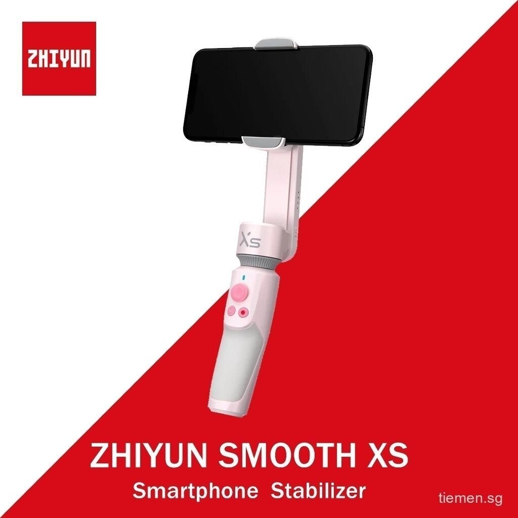 Zhiyun Smooth XS Foldable Smartphone Gimbal Stabilizer Selfie Stick 2Axis Smartphone Stabilizer Kit 