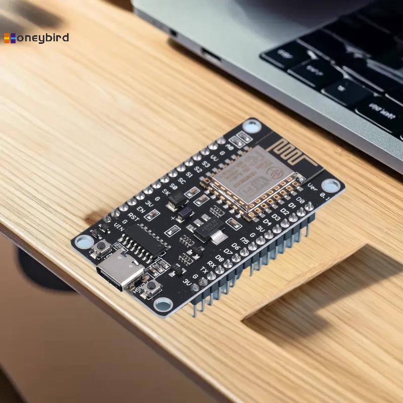 Honeybird Nodemcu Lua V2.1 ESP8266 ESP-12F บอร์ดพัฒนา WIFI Micro USB- CH340 บอร์ดพร้อมปุ่มแฟลชและปุ่