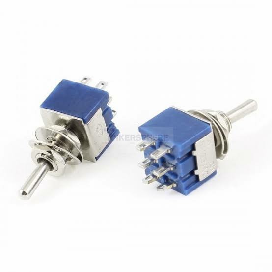 Toggle Switch 6pin on-on Toggle Switch 6pin on-on [CE]
