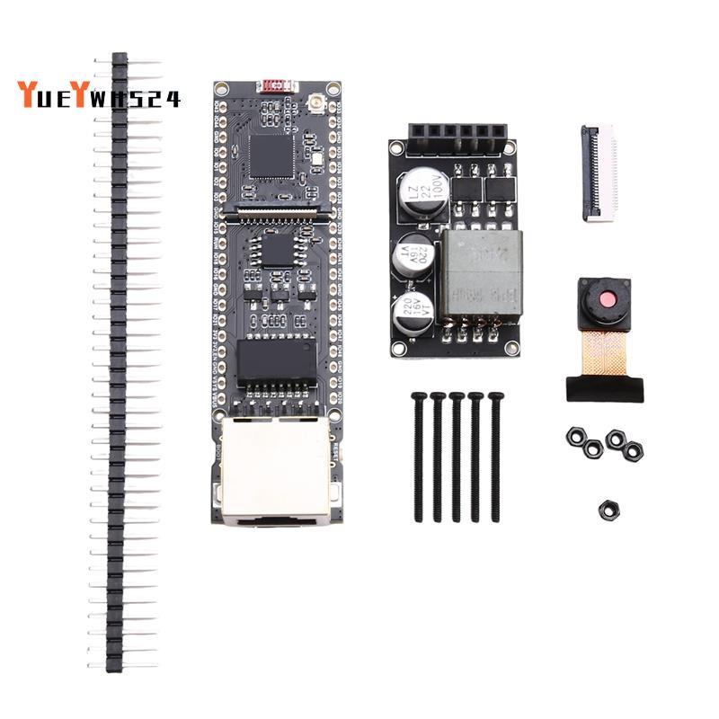 [ขายดี YY]- ETH Cam บอร์ดพัฒนาอีเธอร์เน็ต PoE SD Camera เข้ากันได้กับ POE-ETH-CAM-KIT-OV5640