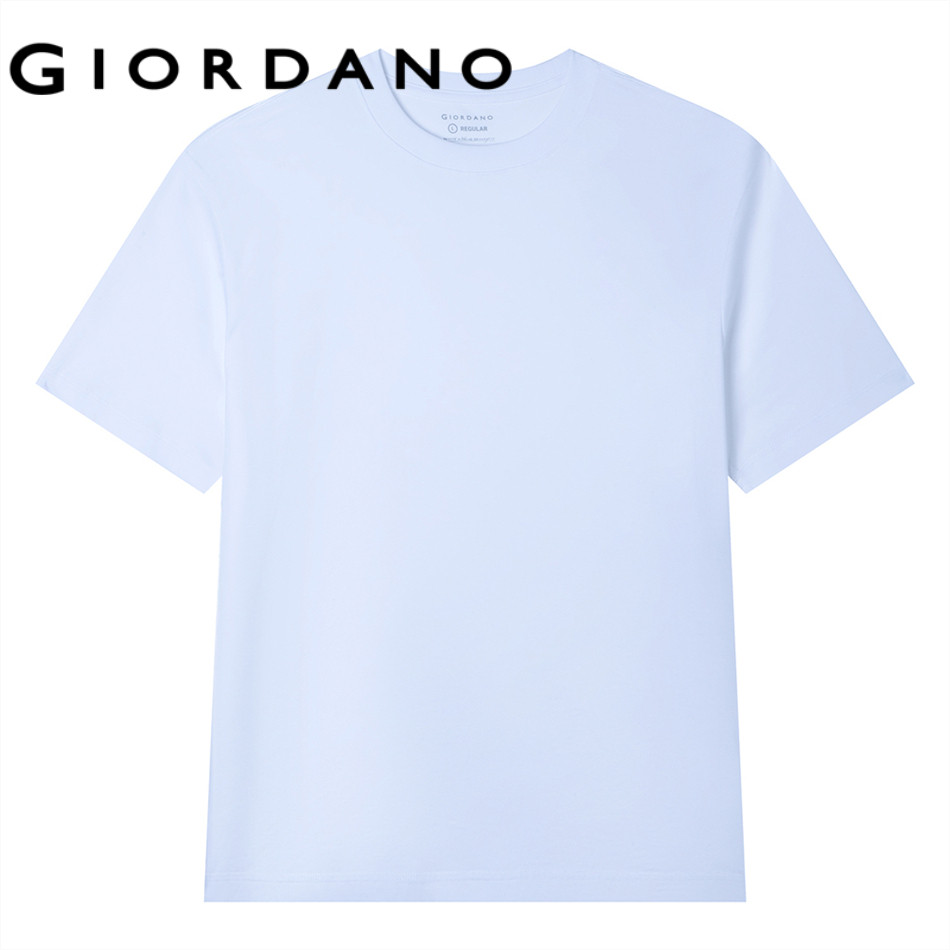 GIORDANO تيشيرت رجالي قطن مرسرز Luxe Touch — صورة 5
