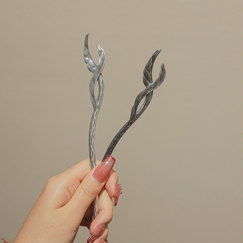 2025 Retro สไตล์แห่งชาติ Fengyu Hairpin สไตล์โบราณ Hairpin โมเดิร์นหัวบอล High-End Hairpin