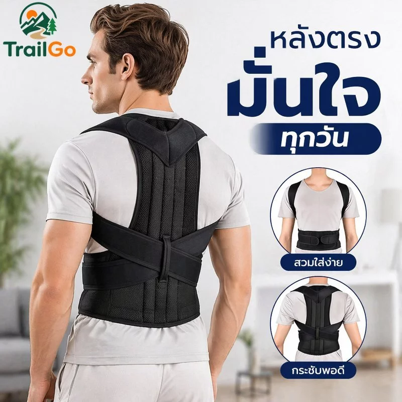 กลับท่าทาง ค อธิการบดี สนับสนุนเข็มขัดการแก้ไขหลังค่อมปวดหลังไหล่รั้งปรับระบายอากาศ