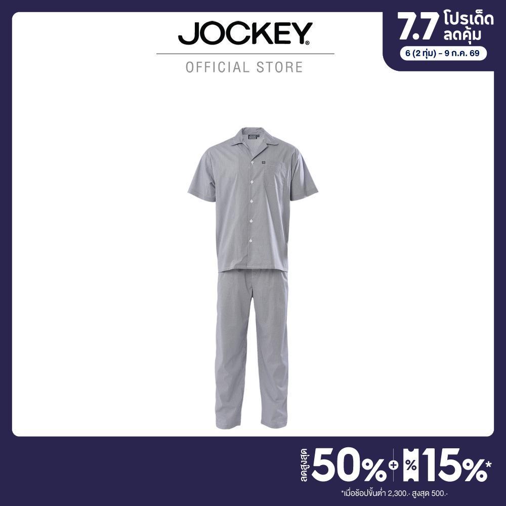 Jockey Underwear ชุดนอน ESSENTIAL รุ่น KU JK0010BST SHORT SLEEVE/PANTS