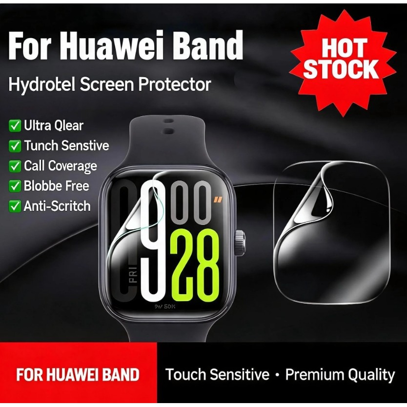 for Redmi Watch 6 5 4 Hydrogel Soft Film 5 Lite 5 Active Full Coverage Anti-Fall Film Anti-scratch Anti-Fall Film
