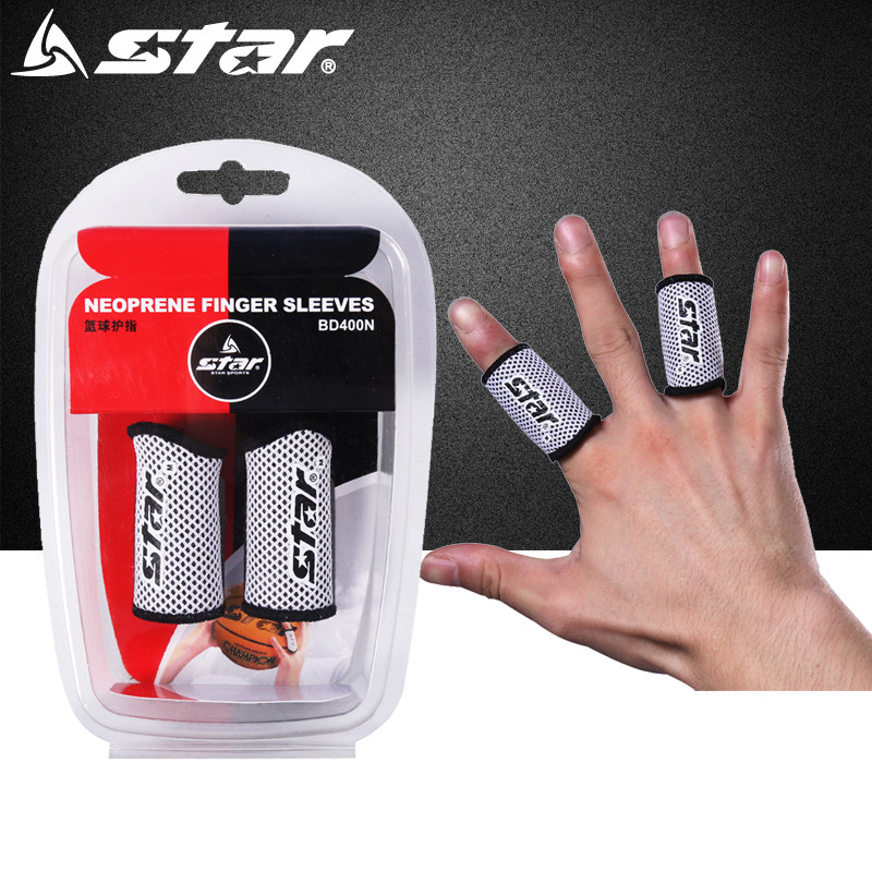 Star Star Star Finger Guard บาสเกตบอล Knuckle Guard กีฬาบาสเกตบอลอุปกรณ์วอลเลย์บอลผ้าพันแผล Finger G